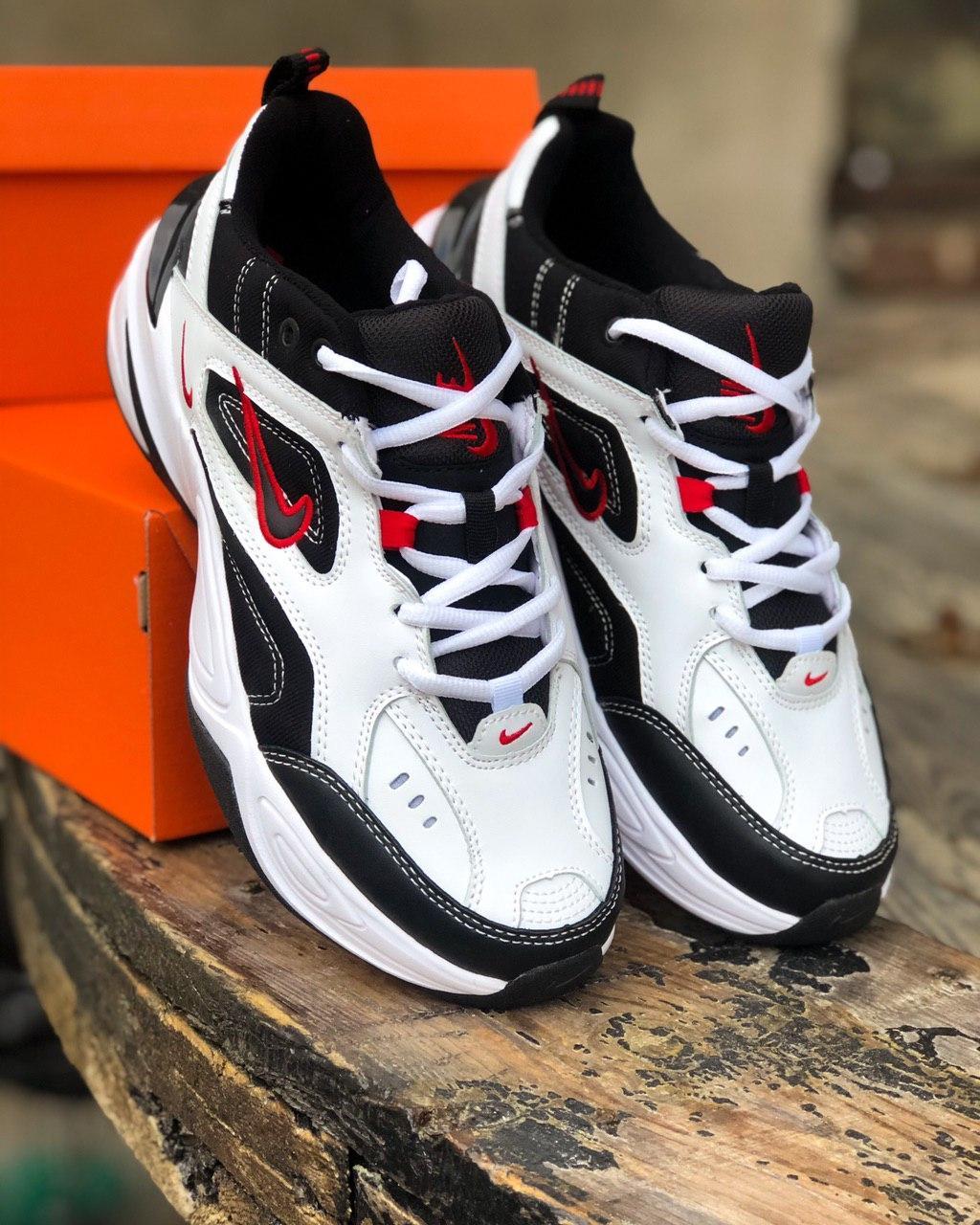 

Мужские кроссовки NIKE M2K TEKNO Black White Red 41, Черный-белый-красный