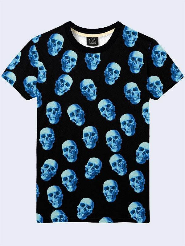 

Футболка Blue skulls