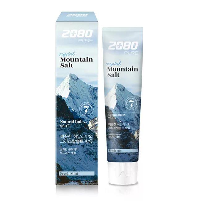 

Зубная паста с гималайской солью Dental Clinic 2080 Pure Crystal Mountain Salt Toothpaste Fresh Mint, 120мл