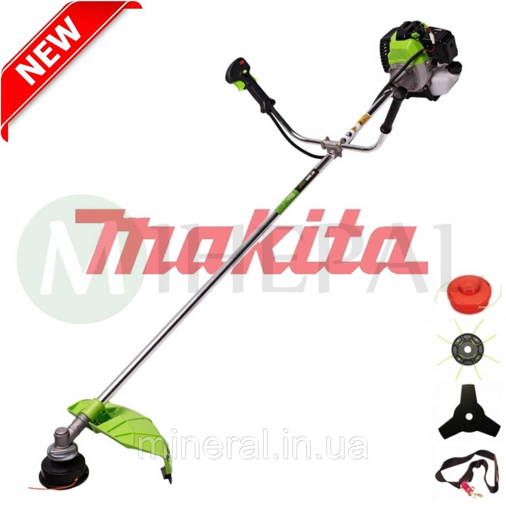 

Мотокоса Makita 4200 Бензокоса (4.2кВт / 5.7л.с) Кусторез / Триммер / Professional