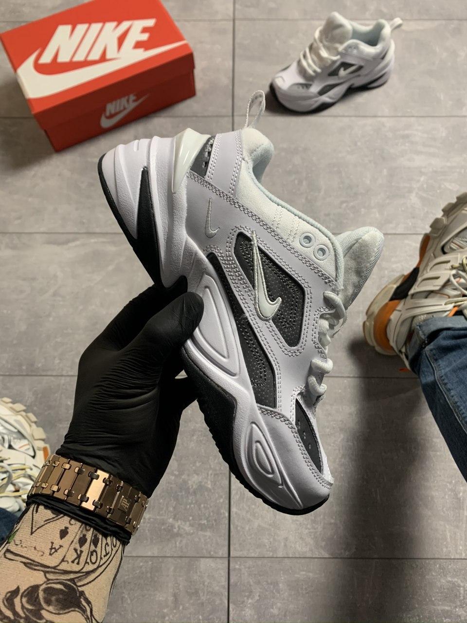 

Nike M2K Tekno Essential White Silver 36, Белый с черным