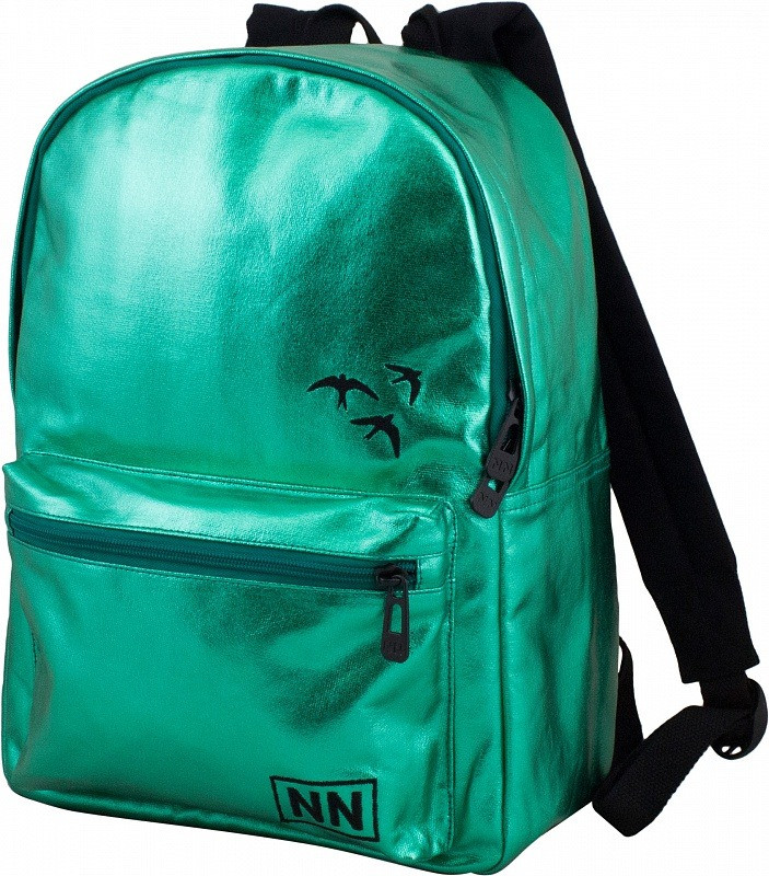 

Рюкзак школьный для девочки подростковый молодежный зеленый с блеском Winner One 253 40х29х13 см