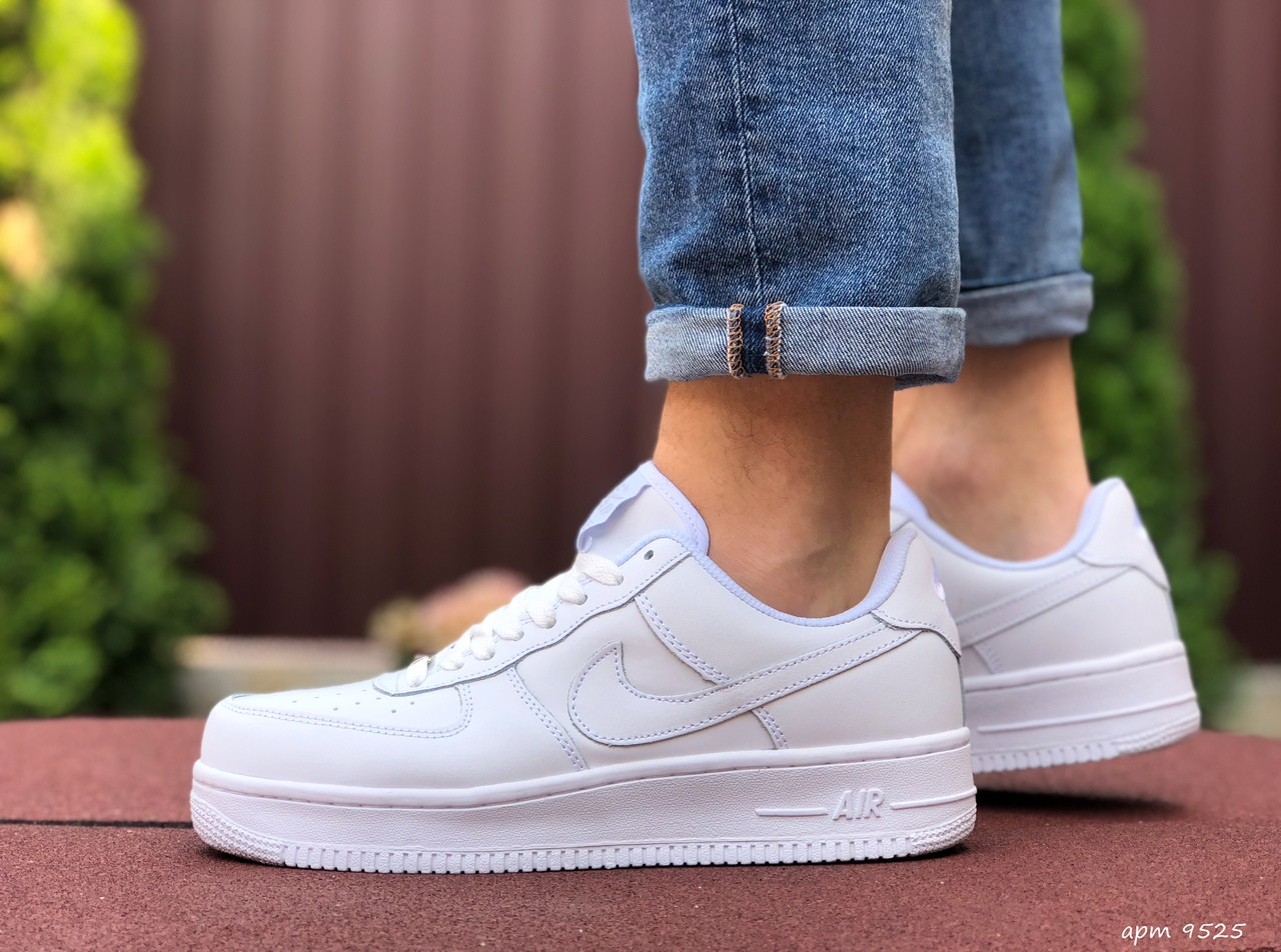 

Кроссовки мужские в стиле 9525 Nike Air Force белые, В ассортименте