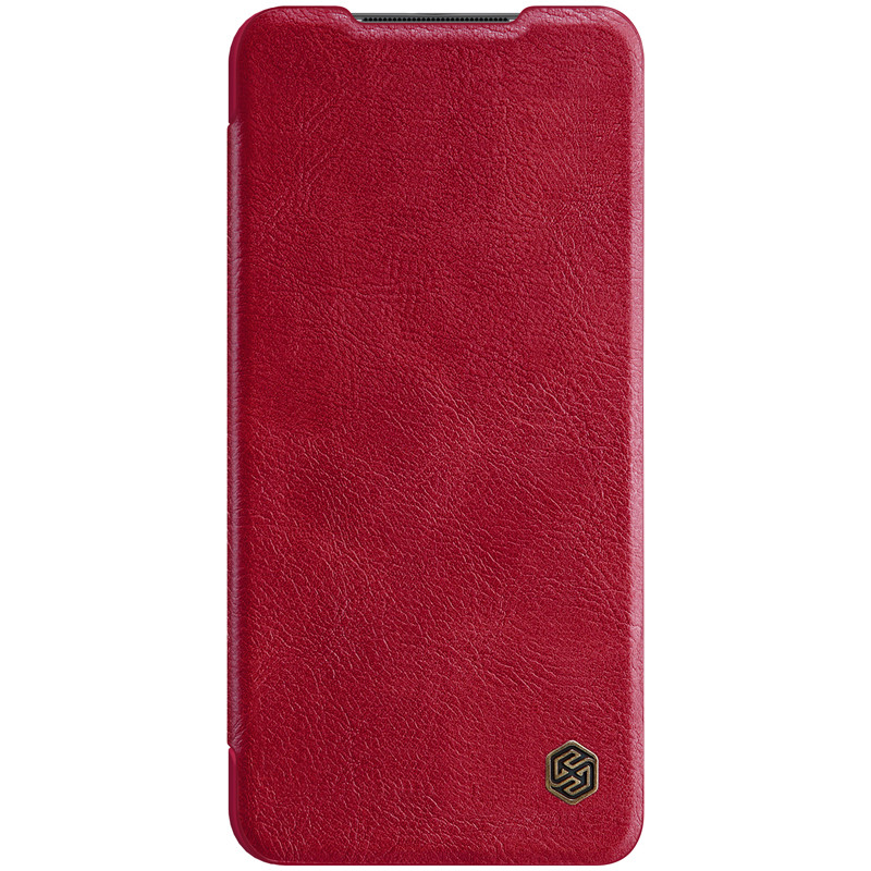 

Nillkin Xiaomi Redmi Note 9 / 10X 4G Qin leather Red case Чехол Книжка, Красный