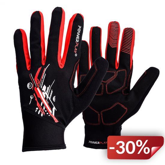 

Велорукавички PowerPlay 6607 S Чорно-Червоні (PP_6607_S_Red/Black)