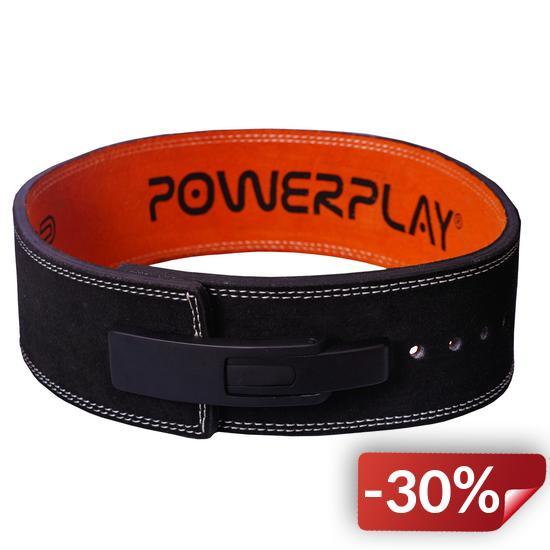 Пояс для важкої атлетики PowerPlay 5175 L Чорно-помаранчевий (PP_5175_L_Black