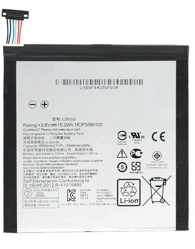 

Аккумулятор для телефона Asus ZenPad S Z580CA / C11P1510 (3948 mAh) Original