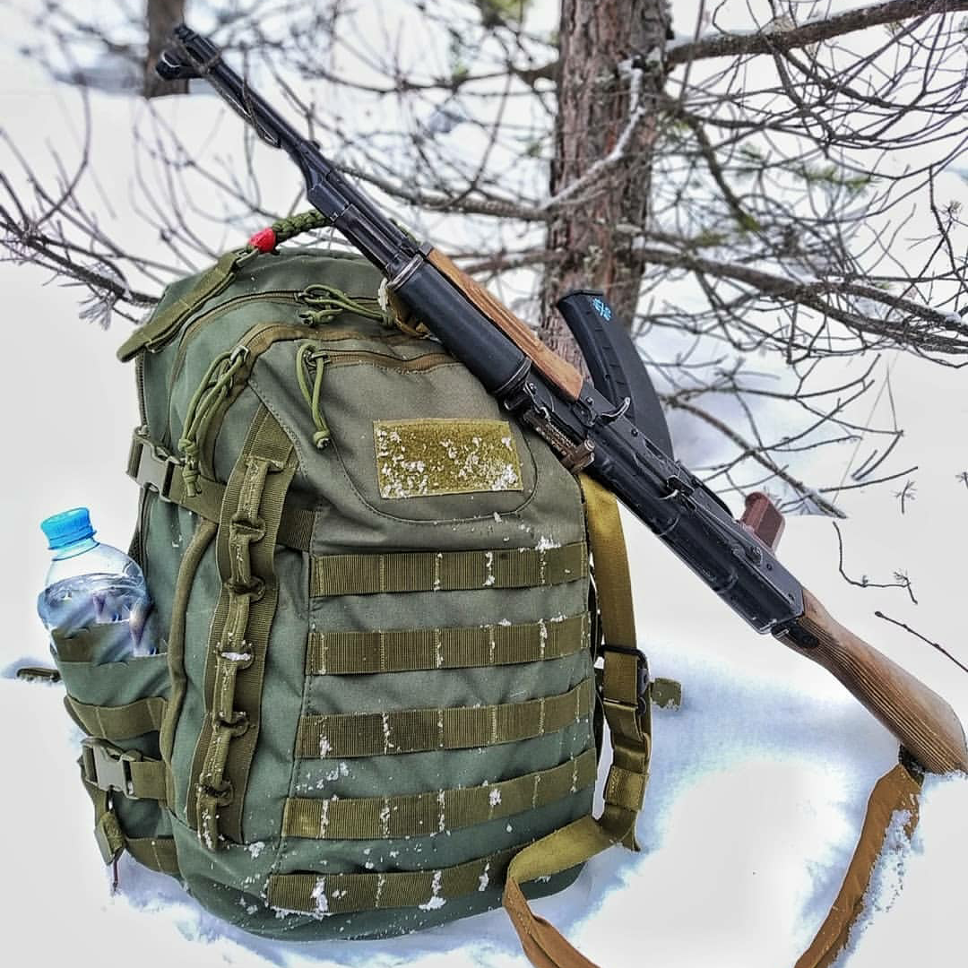 

Настоящий тактический рюкзак армейского образца Tramp Coyote 40 л., Хаки