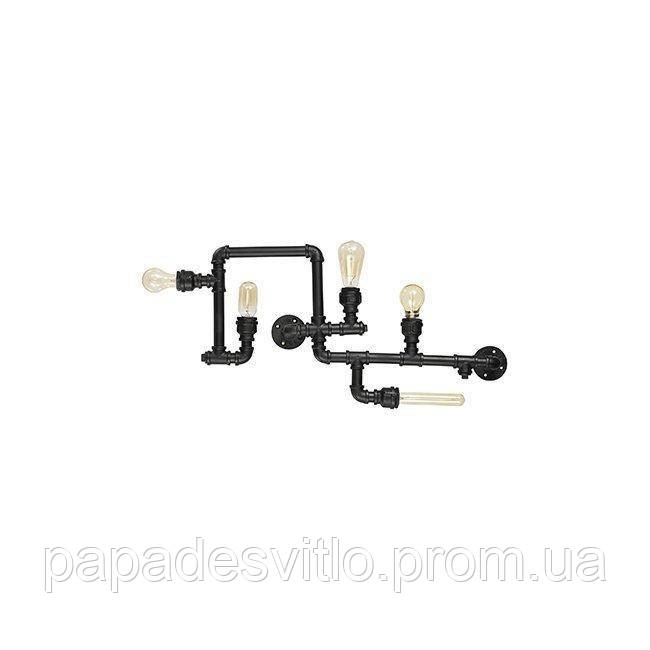 

Люстра припотолочная Ideal Lux Plumber Pl5 Nero 136707