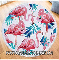 Пляжный летний коврик "4 фламинго" (md-17094)