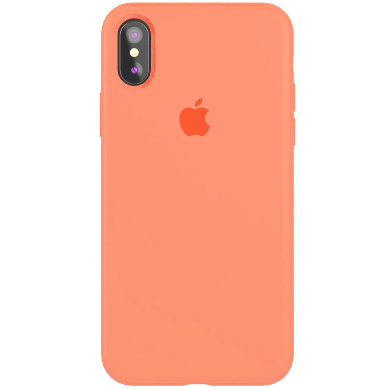 

Чехол Silicone Case Full Protective (AA) для Apple iPhone XS Max (6.5, Розовый / flamingo