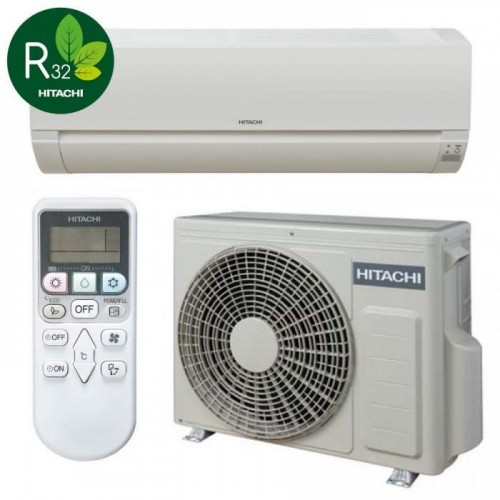 

Японский Кондиционер Hitachi RAK25PED / RAC25WED, 25м2, инвертер, A++