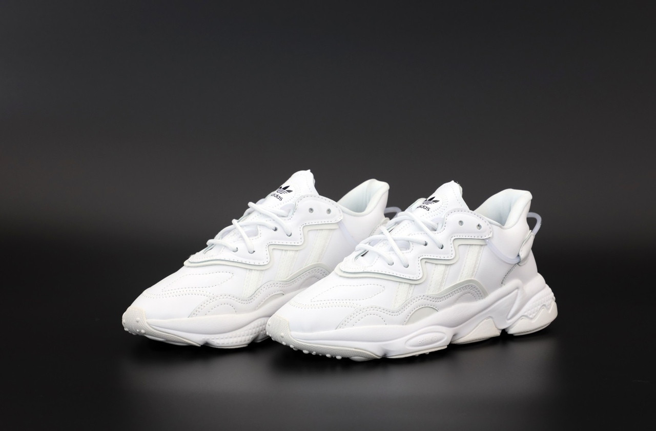 

Кроссовки женские,унисекс Adidas Ozweego " White " ( реплика ) белый