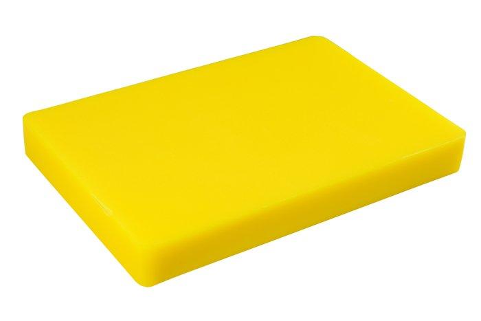 

Доска разделочная пластиковая жёлтого цвета 440*295*50 мм (шт)