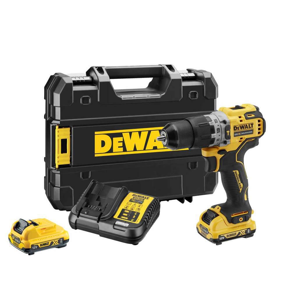 

Дрель-шуруповёрт аккумуляторная бесщеточная ударная DeWALT DCD706D2