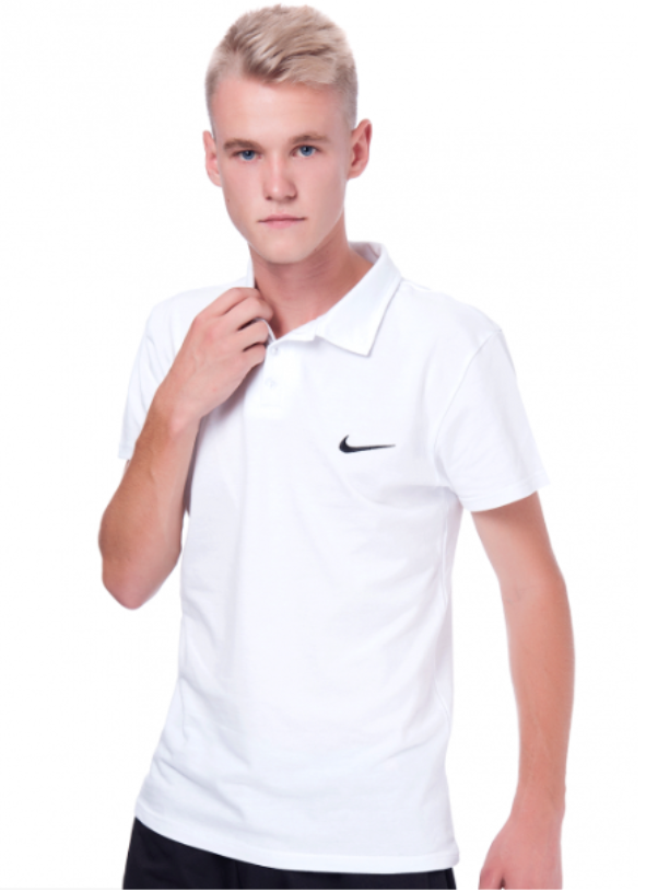 

Мужская футболка - поло Nike S-XL (44-50) Белый L