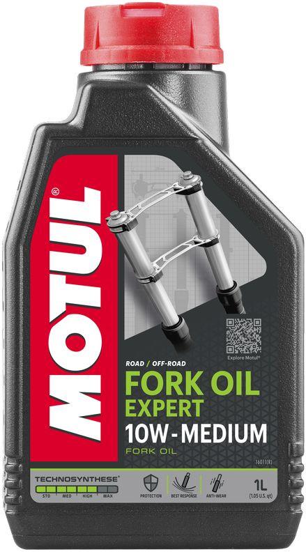 

Вилочное масло 10w полусинтетика Motul FORK OIL EXPERT MEDIUM SAE 10W (1L)