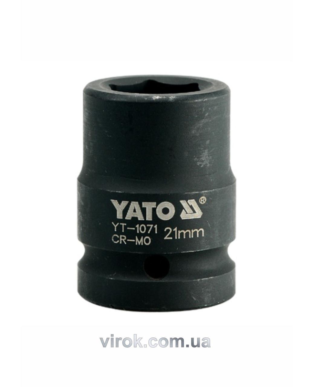 

Головка торцева ударна шестигранна YATO 3/4" М21 х 50 мм