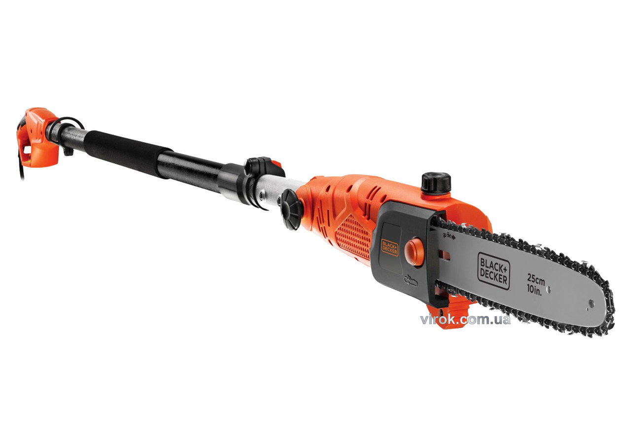 

Ланцюгова пила на штанзі мережева Black+Decker 800 Вт 25 см