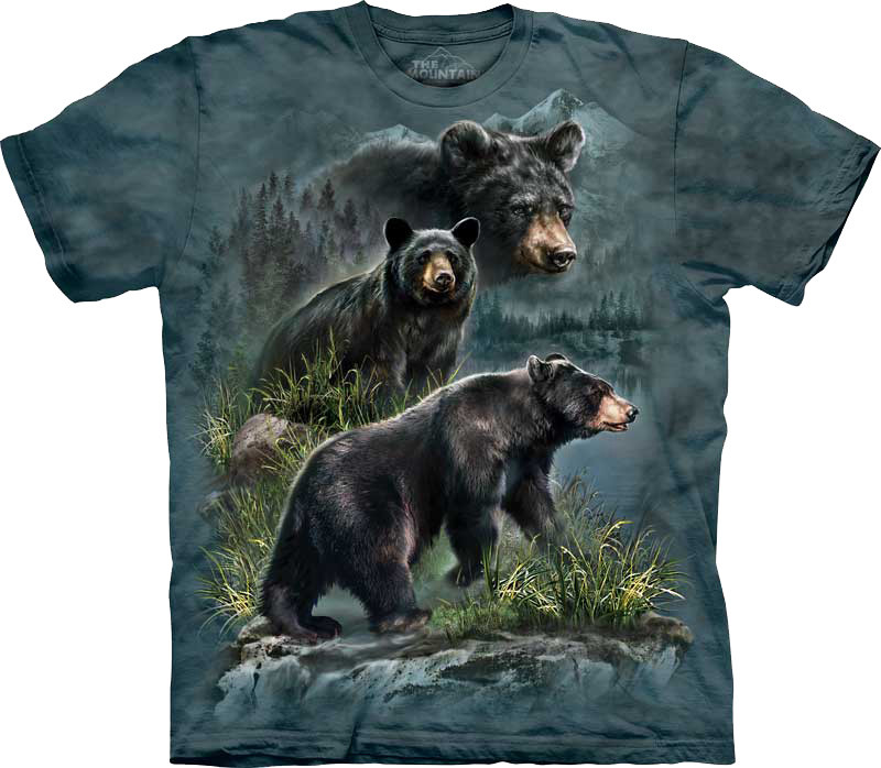 

Футболка The Mountain Three Black Bears 103590