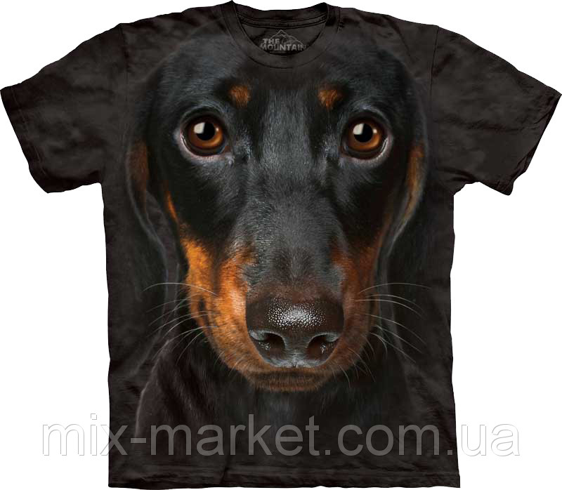 

Футболка The Mountain Daschund Head 103334