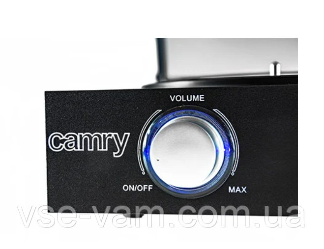 Програвач вінілових дисків з касетним плеєром Camry CR 1154 Фото 2