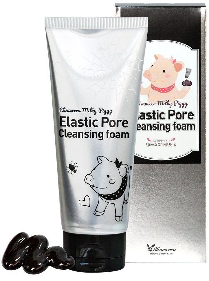 

Пенка для умывания и очищения пор Elizavecca Milky Piggy Elastic Pore Cleansing Foam 120 мл (8809418750895)