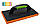 Терка пластмасова з помаранчевою губкою 140x280мм Colorado 07-217 |затирка Терка пластмассовая с оранжевой губкой 140x280мм, фото 2