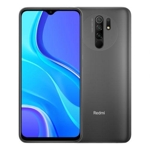 

Смартфон серый с большим дисплеем и функцией NFC на 2 сим карты Xiaomi Redmi 9 3/32Gb Grey ЕВРОПА