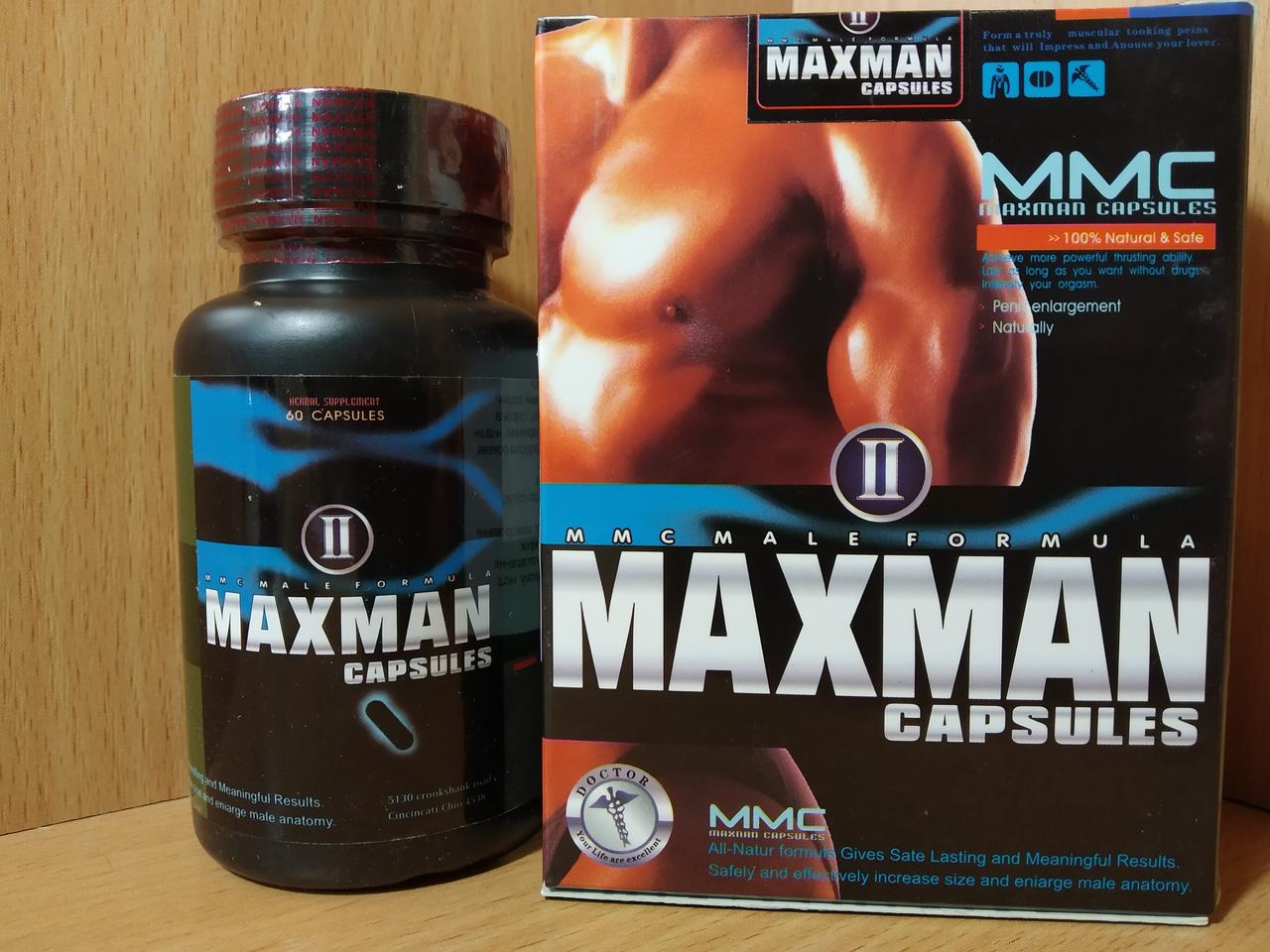 

Макс Мен капсулы для потенции Maxman 2