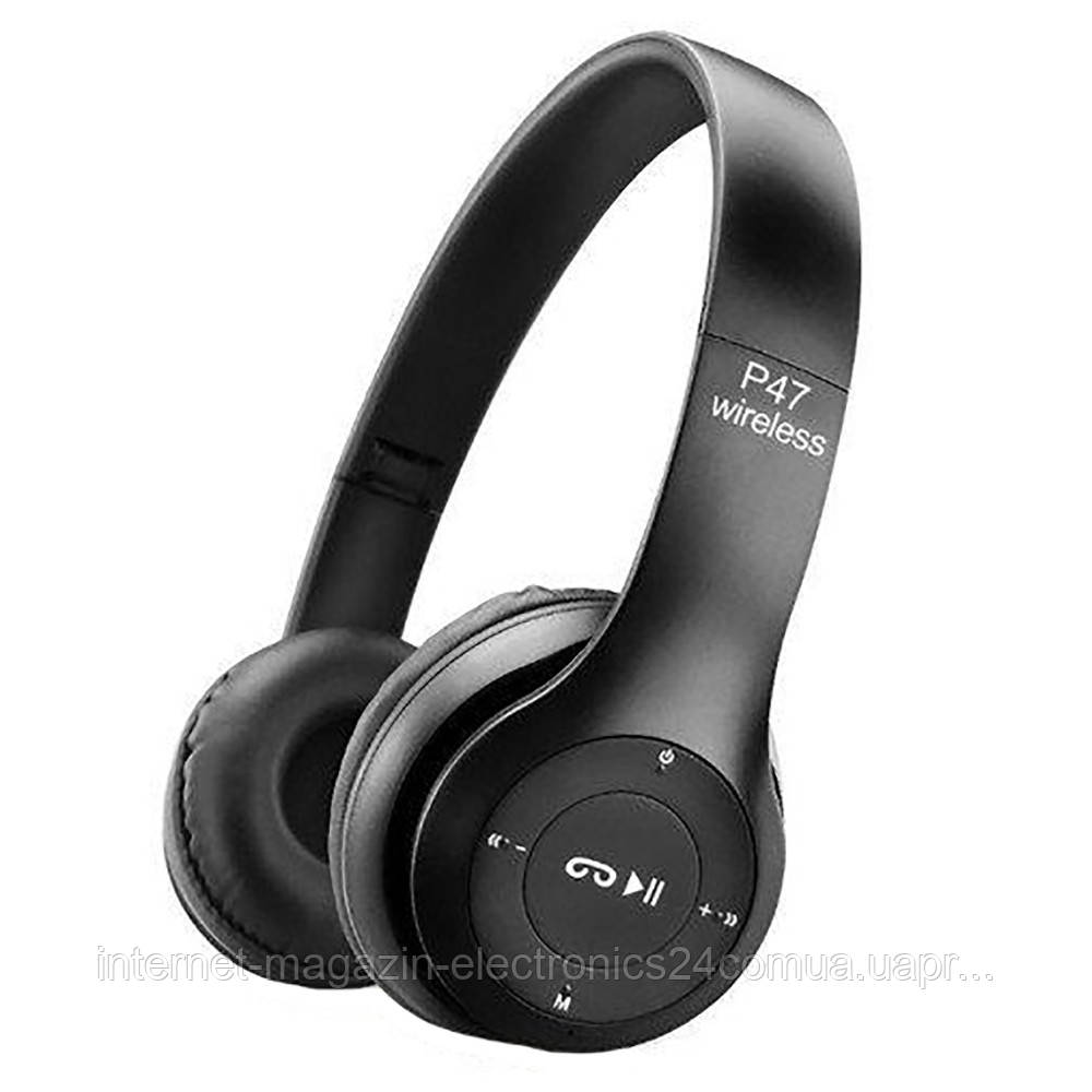 

Bluetooth наушники MDR P47 (ЧЕРНЫЕ)