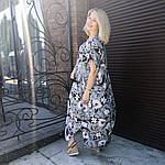 Платье женское  летнее тонкое суперсофт  Бохо  батал  Пл 187 софт, фото 5