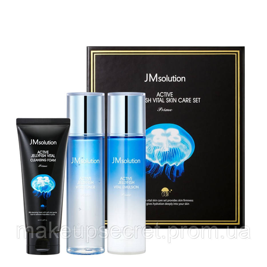 

Набор с экстрактом медузы JM Solution Jellyfish Vital Skin Care Set, оригинал