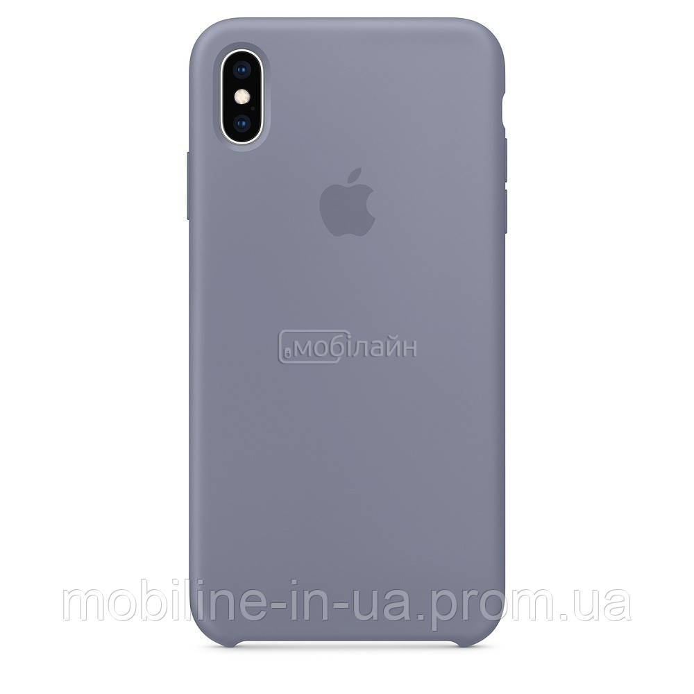 

Silicone Case Apple (HC) iPhone Xs Max lavender gray