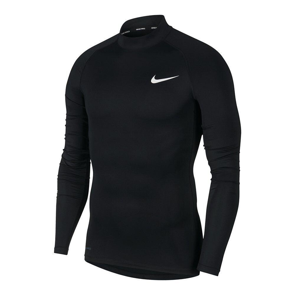 

Nike PRO Top Tight LS Mock (с воротником) - КОМПРЕССИОННАЯ КОФТА