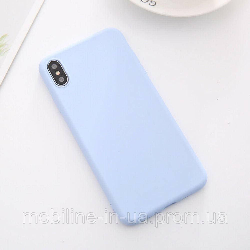 

Накладка Membrane Case iPhone 7/8Plus light blue