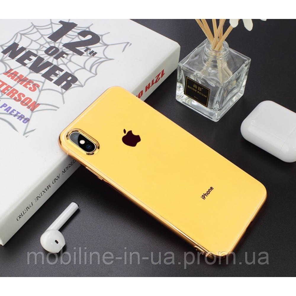 

Силикон Case LOGO iPhone XR yellow