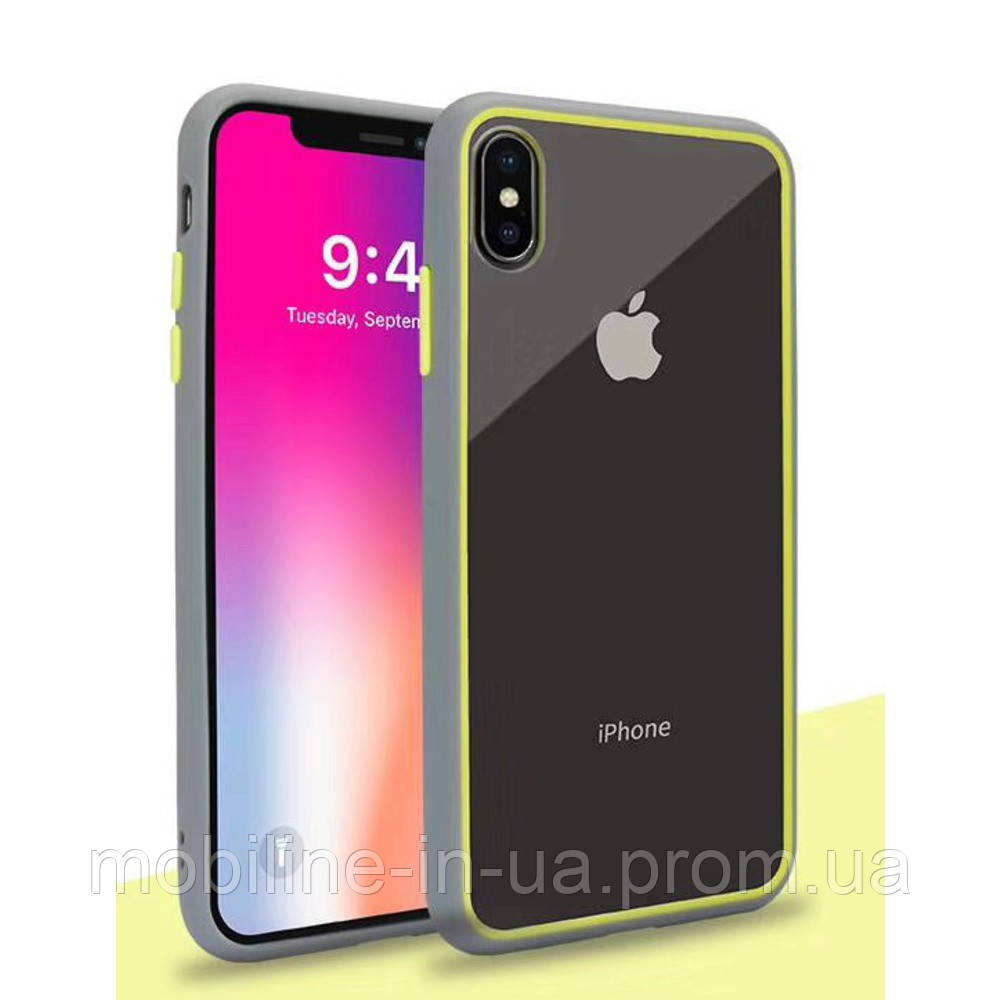 

Накладка JMW LikGus iPhone X/XS grey