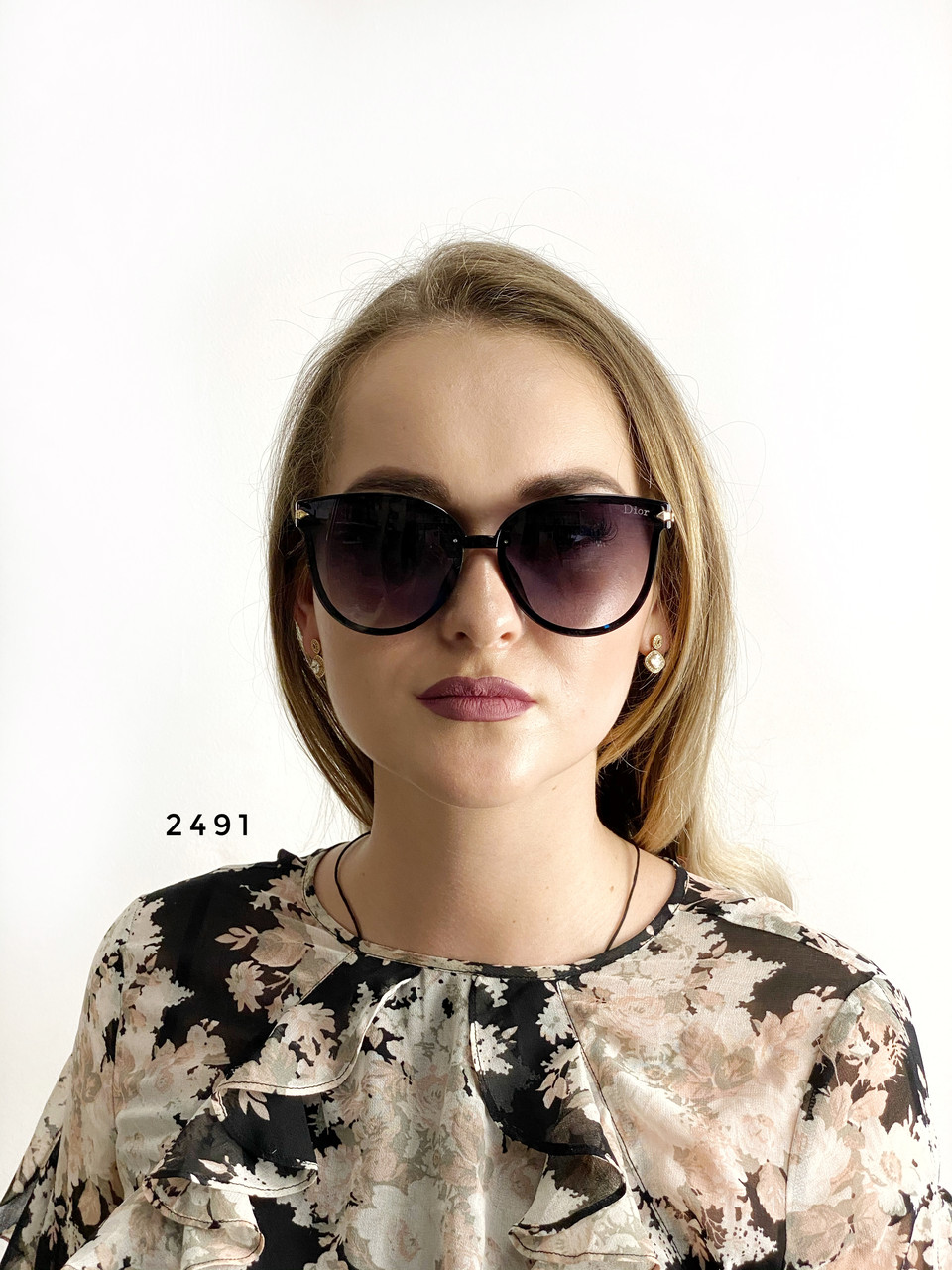 Dior солнцезащитные очки черные