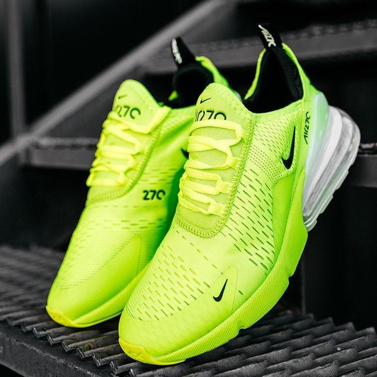 

Кроссовки Nike Air Max 270 Green Neon 1в1 как Оригинал! ТОП (ААА+) 41, Салатовый