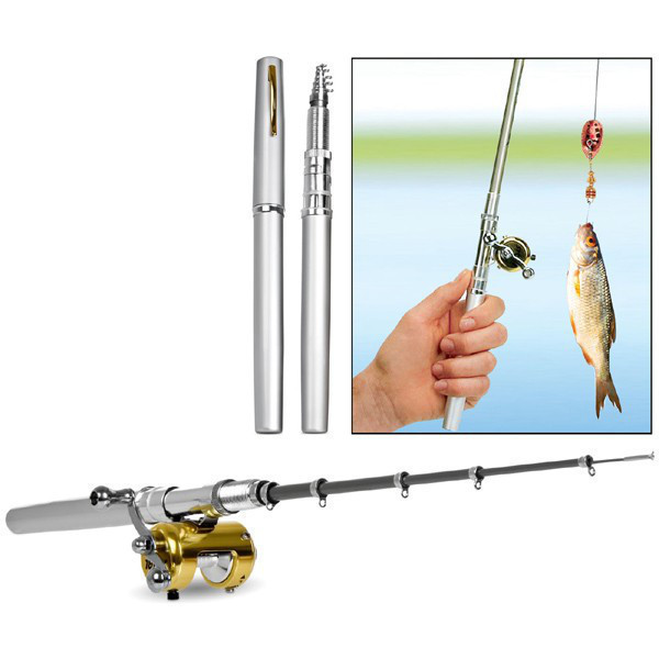 

Складная походная мини-удочка Fishing Rod In Pen Case (258476)