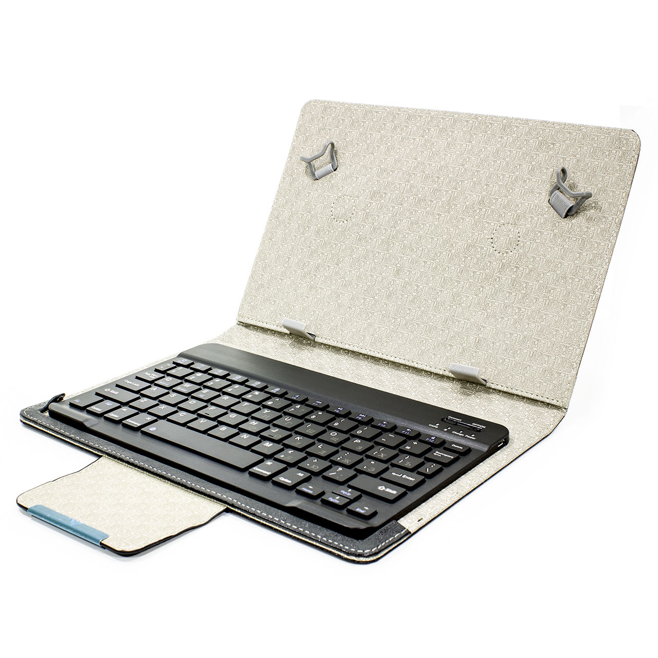 Чехол Lesko 10.1" + kayboard Black с беспроводной Bluetooth клавиатурой для работы