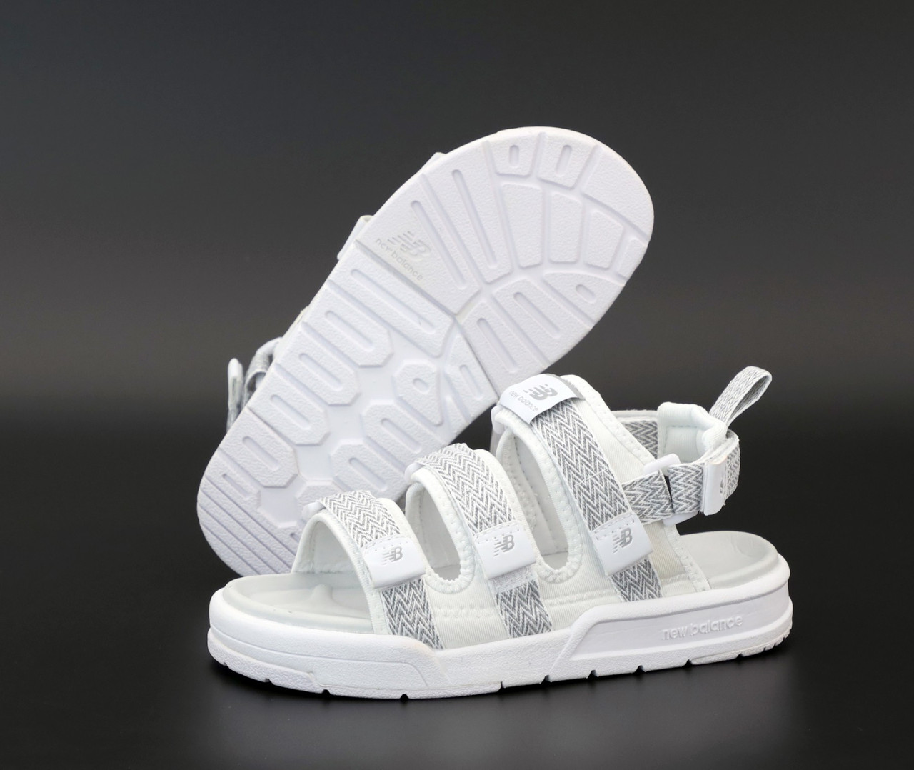 

Сандалии женские New Balance Sandals белые, рефлектив, Нью Баланс, код KD-12209 36