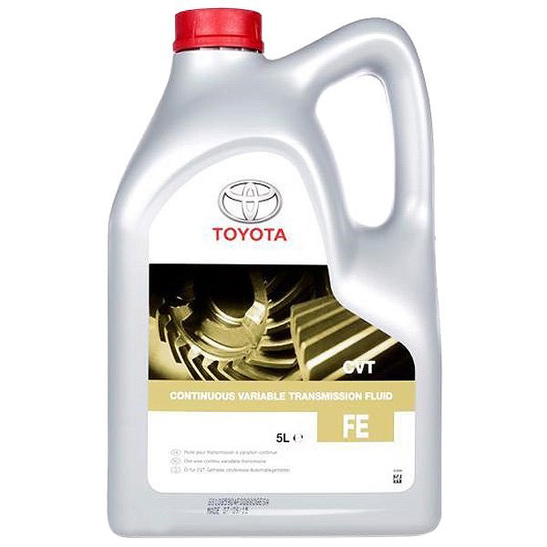 

Масло трансмиссионное Toyota CVT Fluid FE, 5л 0888681390