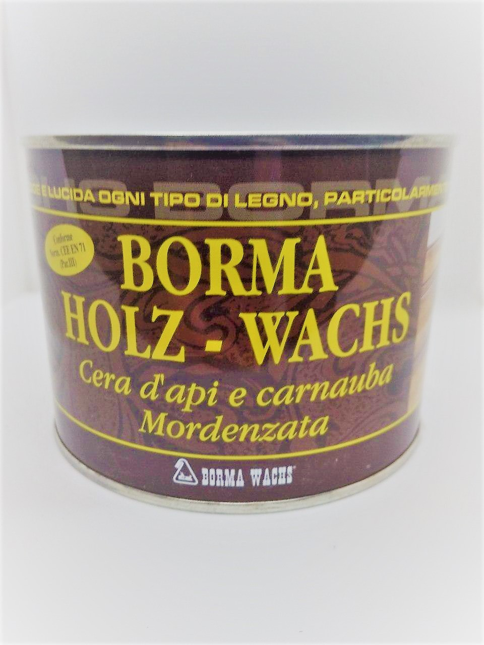

Borma Holz-Wachs, цветной воск (восстановление, защита, полировка) *500 мл