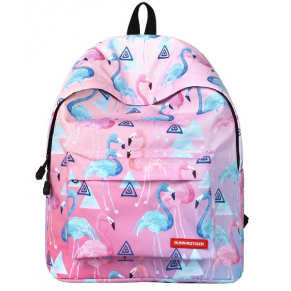 Рюкзак молодежный Flamingo Dance RT, Розовый