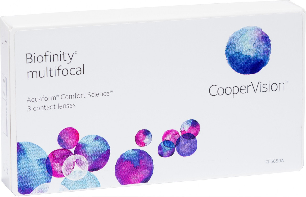 

Контактные линзы CooperVision Biofinity Multifocal (Упаковка 3 шт) -2.5