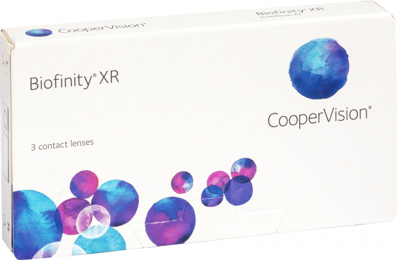 

Контактные линзы CooperVision BIOFINITY XR (Упаковка 3 шт) +10.0