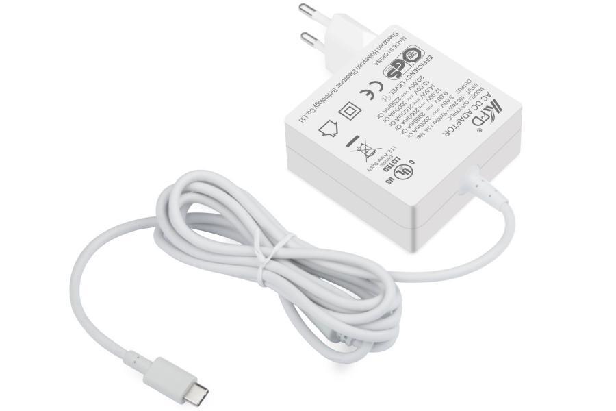 

Dell 20.00V 2.25A 45W (USB-C (Type-C) адаптер блок питания ноутбука на дэлл на делл