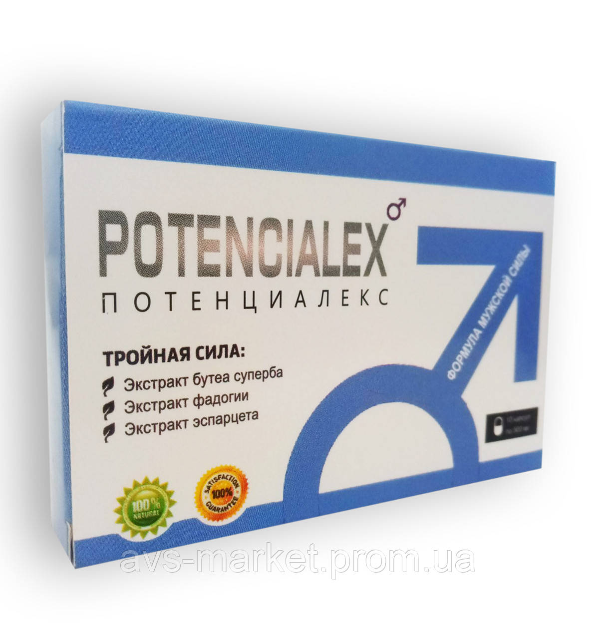 

Potencialex - Капсулы для потенции (Потенциалекс)